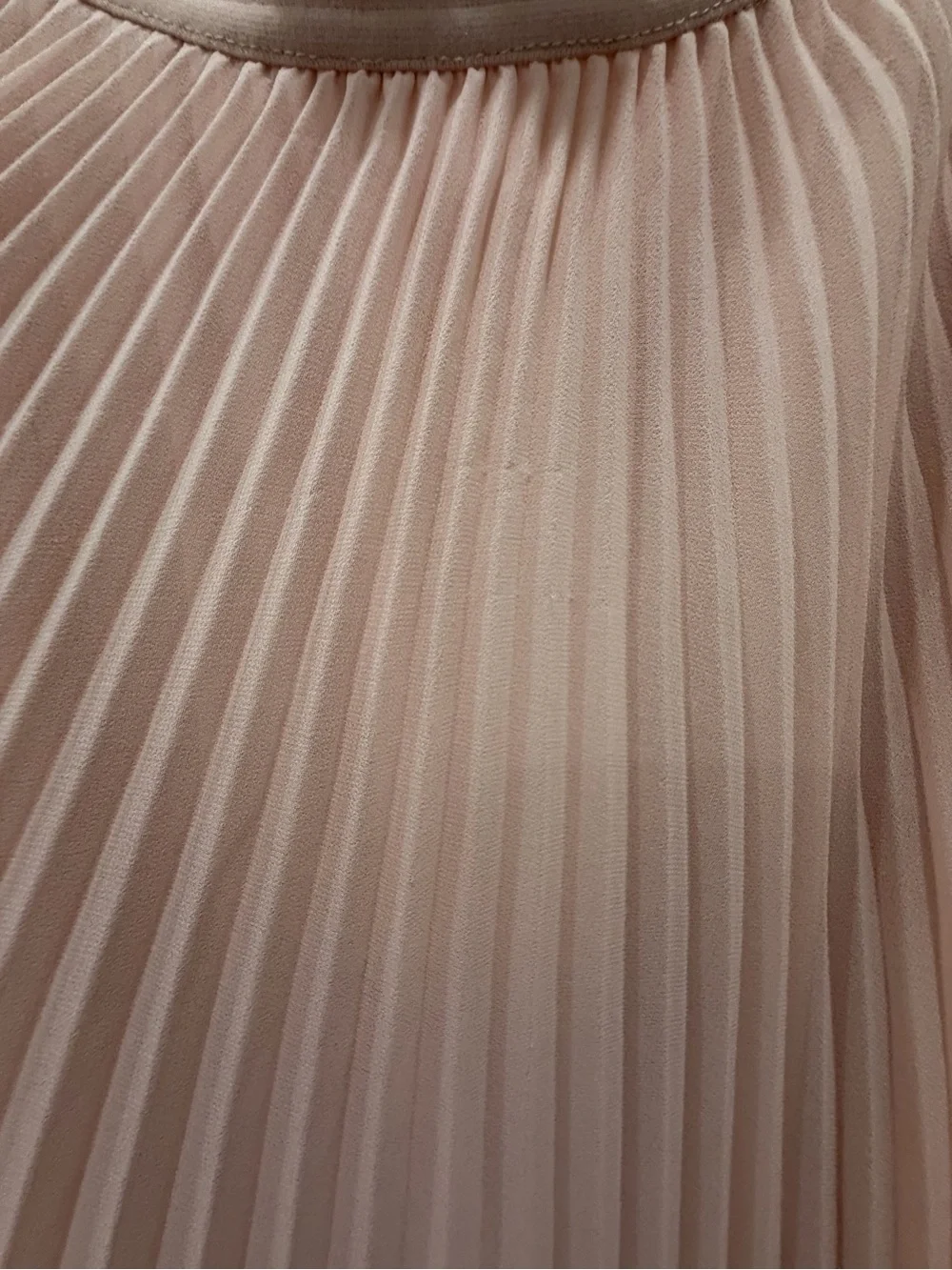Wilfred Blush Pleated Maxi Skirt